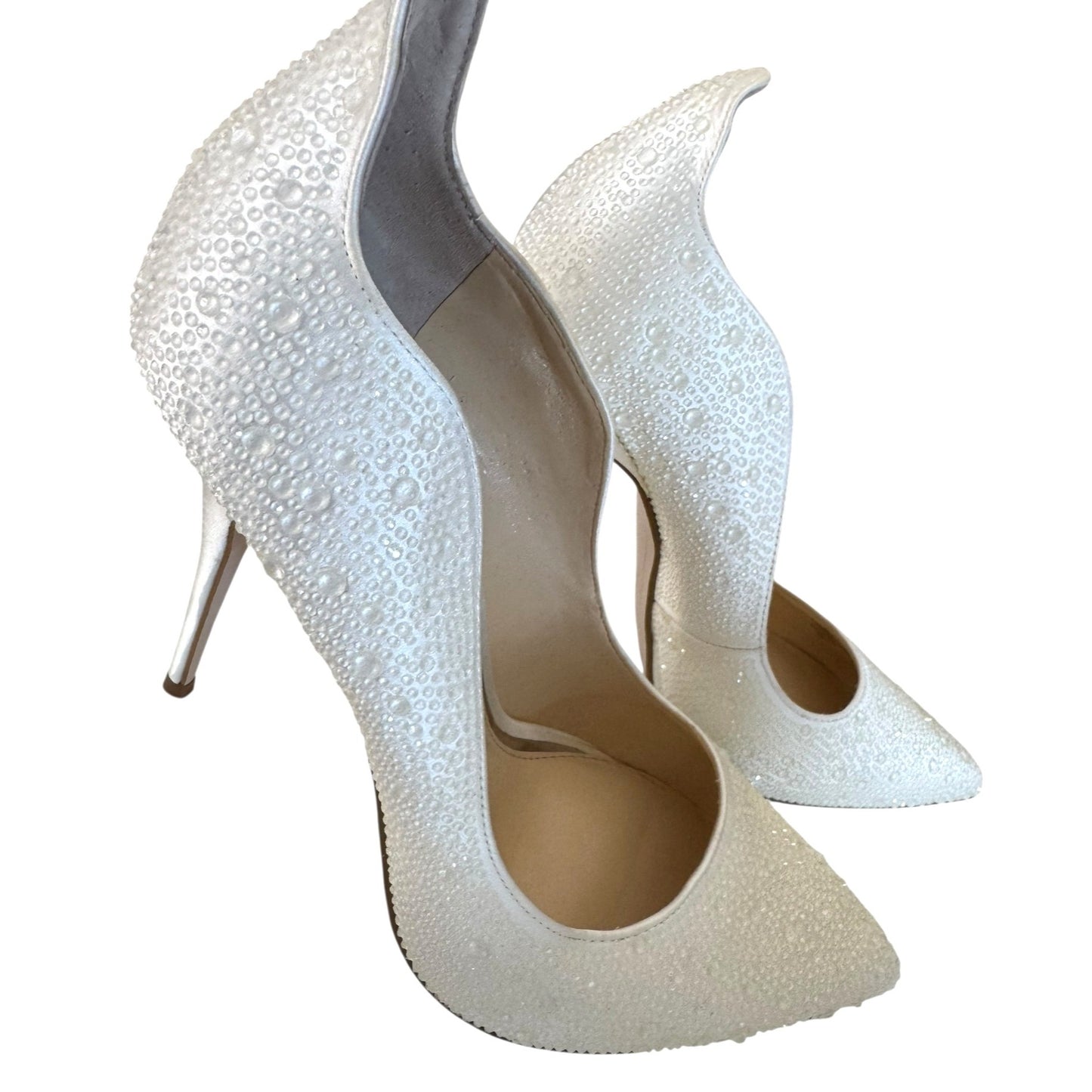 Jessica Simpson Women's Bridal Bride Wedding Heels Shoes Stiletto