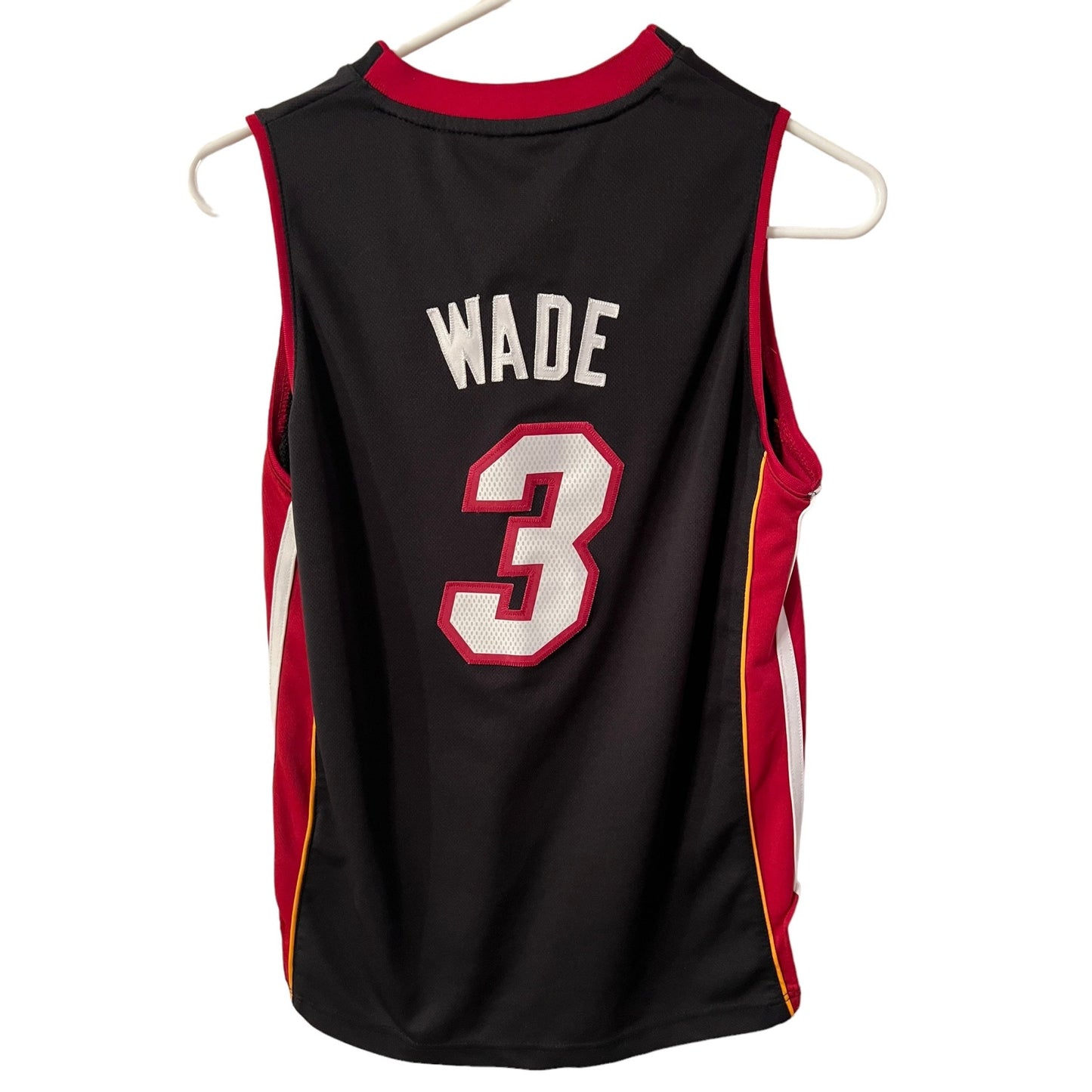 Adidas Miami Heat Dwyane Wade #3 NBA Jersey Size Youth M