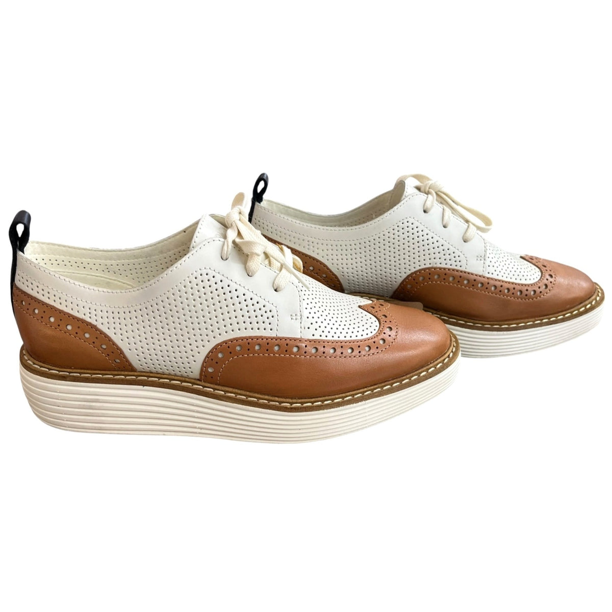Cole Haan Women's Original Grand Platform Wingtip Oxford Sz 5.5 NWOT