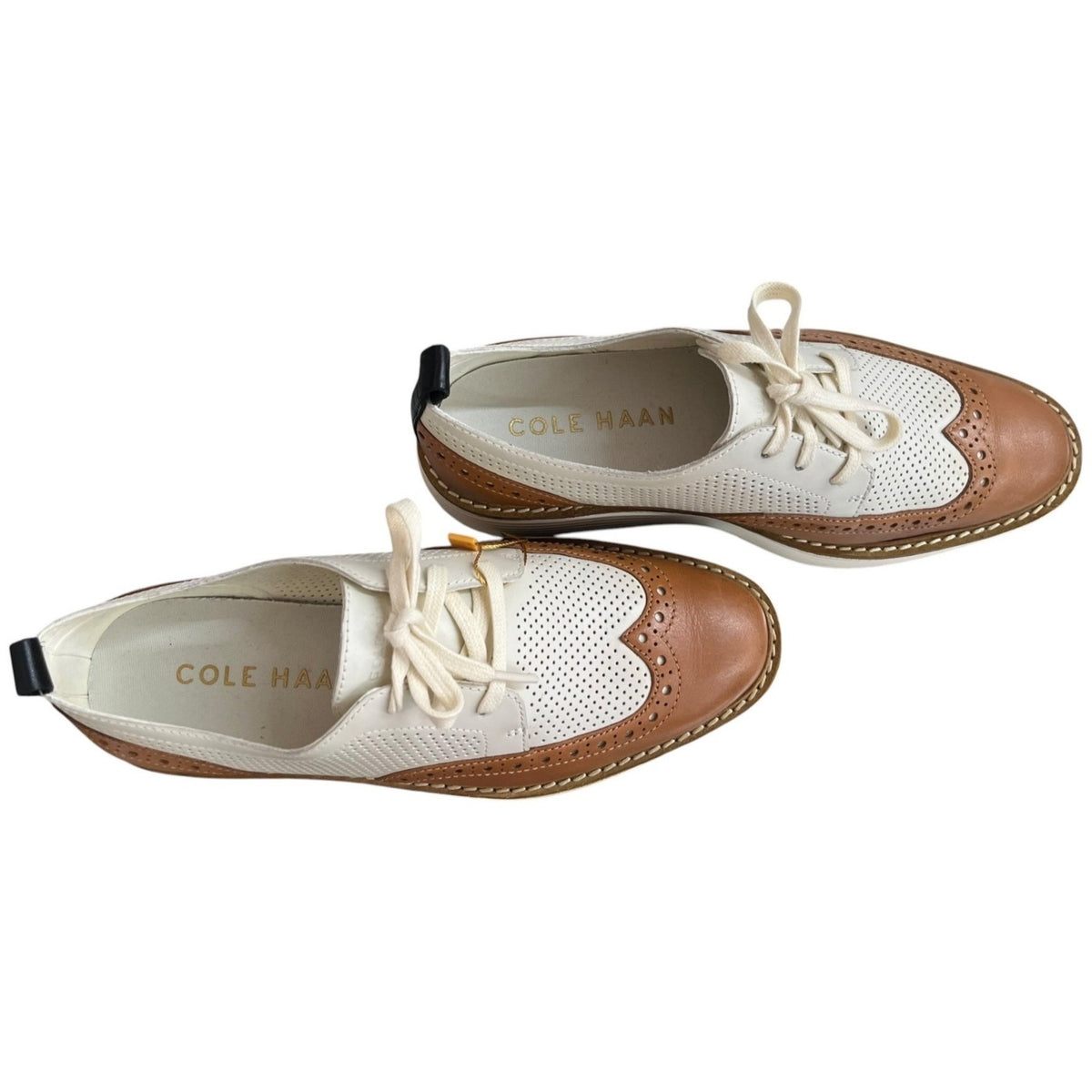 Cole Haan Women's Original Grand Platform Wingtip Oxford Sz 5.5 NWOT