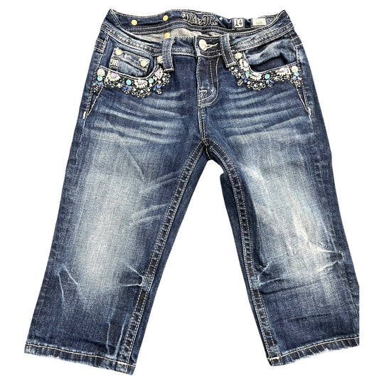 Miss Me Youth Capri Jeans Size 14